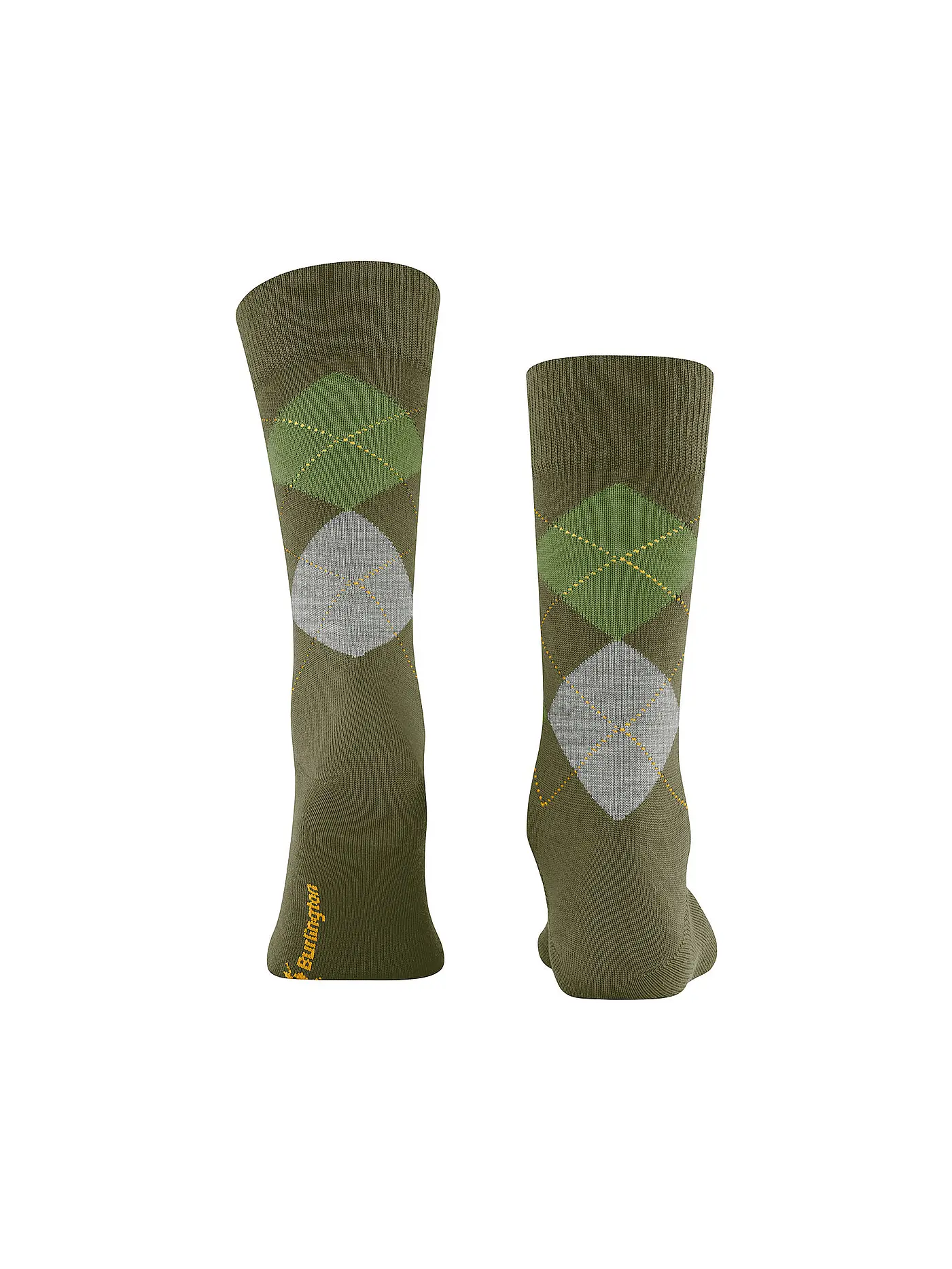 BURLINGTON | Herren Socken EDINBURGH 40-46 curry | olive